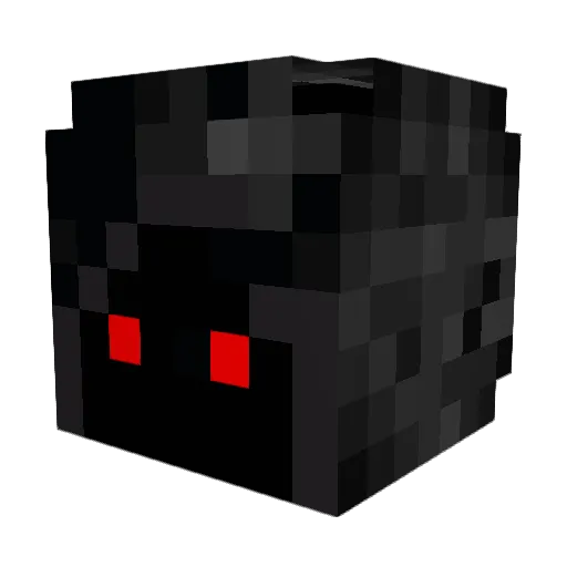 gilrac Minecraft avatar head, 3D render
