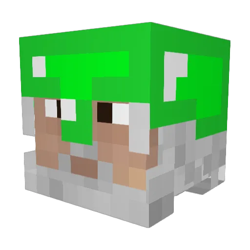 gils54 Minecraft avatar head, 3D render