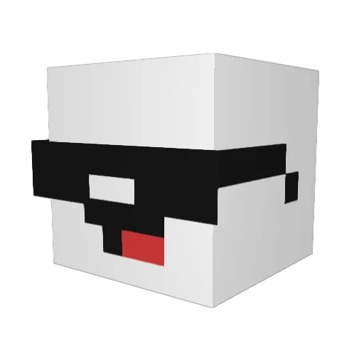 gimjonghun03 Minecraft avatar head, 3D render