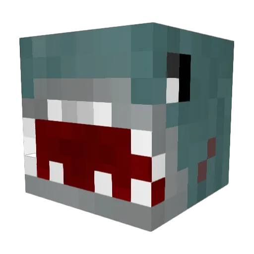 gimme_a_pew_pew Minecraft avatar head, 3D render