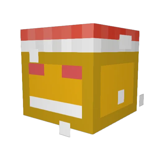 gingerbreadmen36 Minecraft avatar head, 3D render