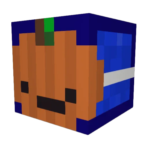 gino725 Minecraft avatar head, 3D render