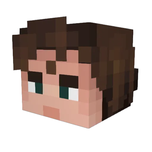 gino9147 Minecraft avatar head, 3D render