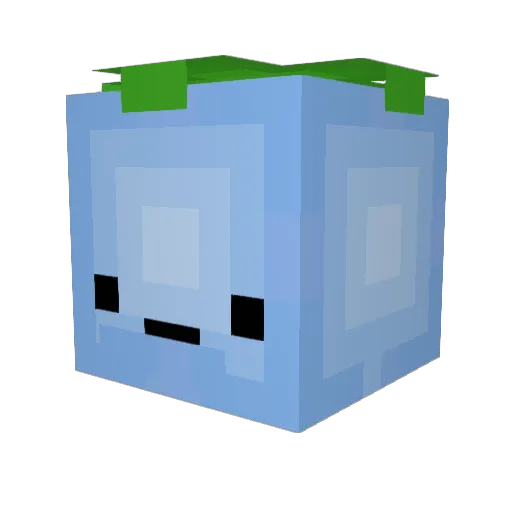 ginzalo_ Minecraft avatar head, 3D render