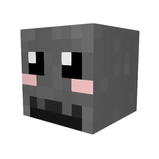 gio3505 Minecraft avatar head, 3D render
