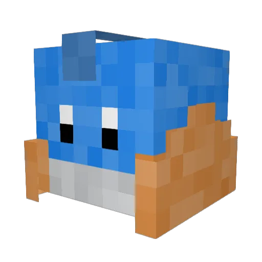 gio706 Minecraft avatar head, 3D render