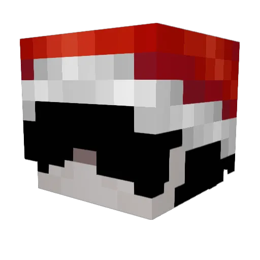 giojijija Minecraft avatar head, 3D render