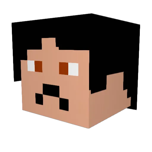 giopierre5 Minecraft avatar head, 3D render