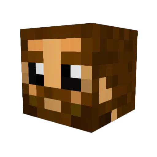 giorgiofaigo Minecraft avatar head, 3D render