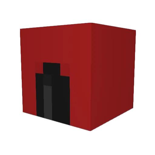giothanking1 Minecraft avatar head, 3D render