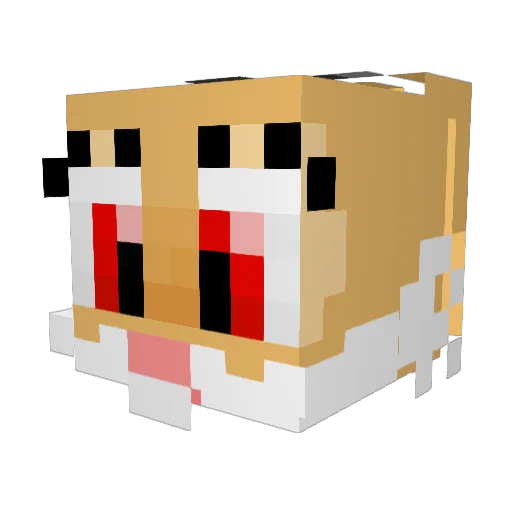 giovany2 Minecraft avatar head, 3D render
