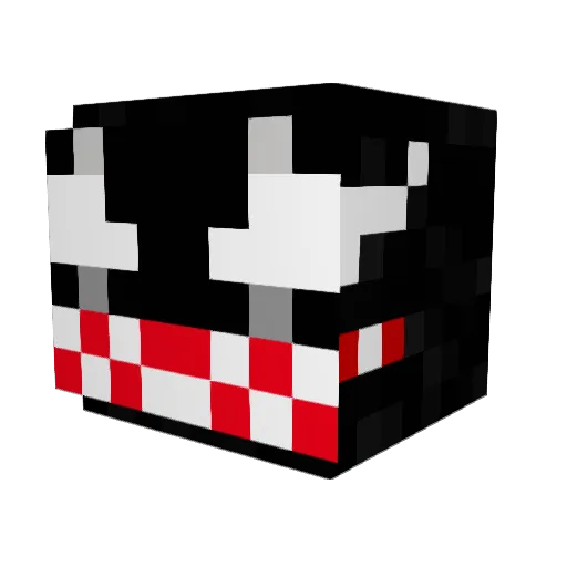 giq1234 Minecraft avatar head, 3D render