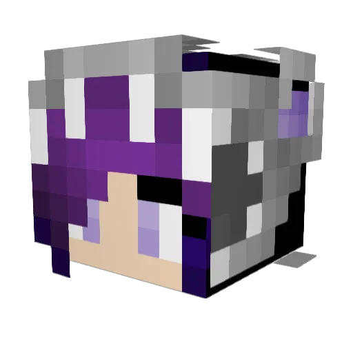 giraffe42 Minecraft avatar head, 3D render