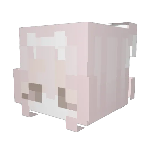 giriiboi Minecraft avatar head, 3D render