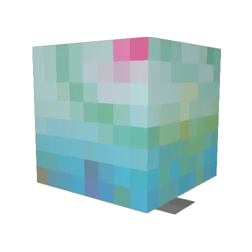 girth_wizard Minecraft avatar head, 3D render