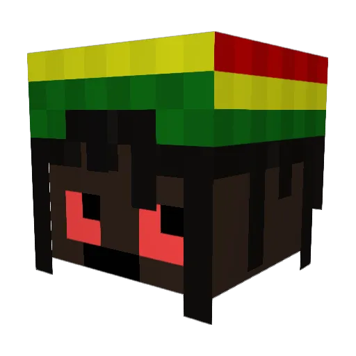 gisol124 Minecraft avatar head, 3D render