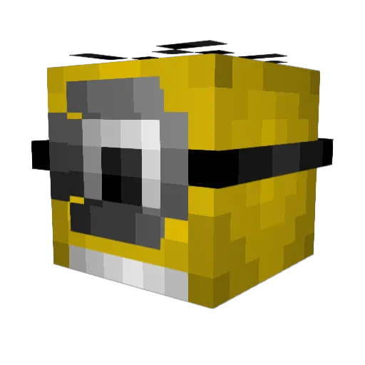 giuliani_11 Minecraft avatar head, 3D render