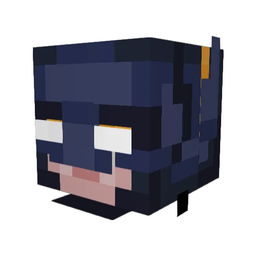 giuliano24 Minecraft avatar head, 3D render