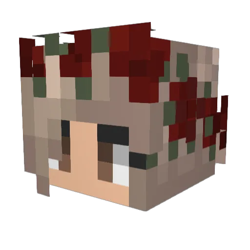 giuls4567 Minecraft avatar head, 3D render