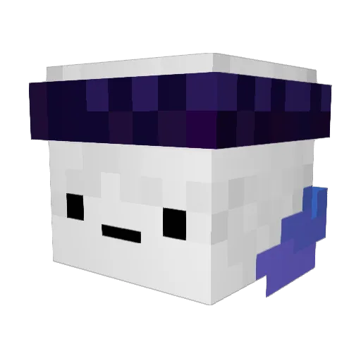 giustopersapere Minecraft avatar head, 3D render