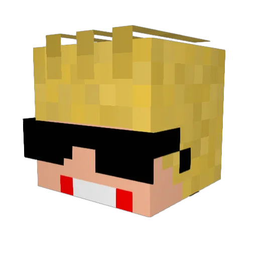 giutarwill477 Minecraft avatar head, 3D render