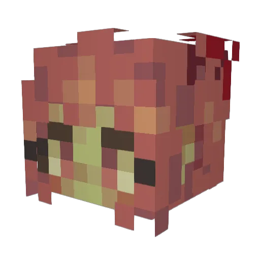 giveheavenatry Minecraft avatar head, 3D render