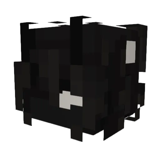 gixBound Minecraft avatar head, 3D render