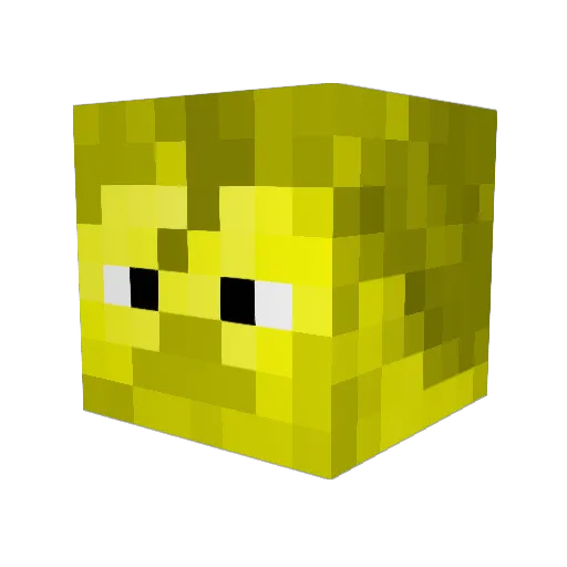 gj1214 Minecraft avatar head, 3D render