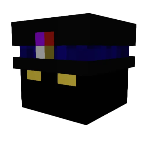 gk6k Minecraft avatar head, 3D render
