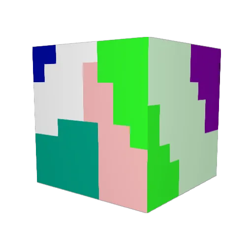 gkdgusdn Minecraft avatar head, 3D render