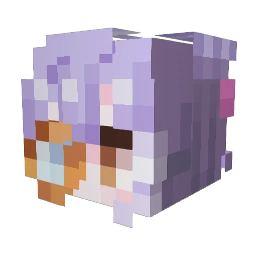 gksdn09 Minecraft avatar head, 3D render