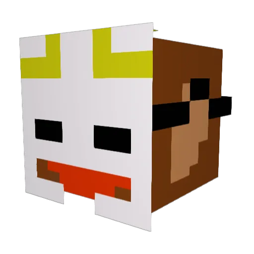gkst2013 Minecraft avatar head, 3D render