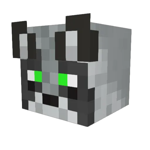 gladefreeze Minecraft avatar head, 3D render