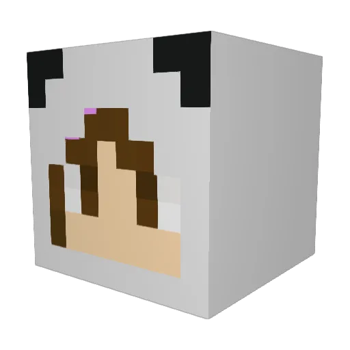 gladiolus596 Minecraft avatar head, 3D render