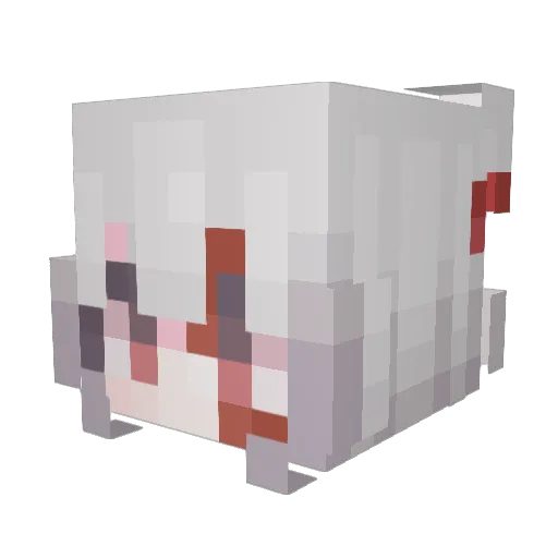 glaivefanX_X Minecraft avatar head, 3D render
