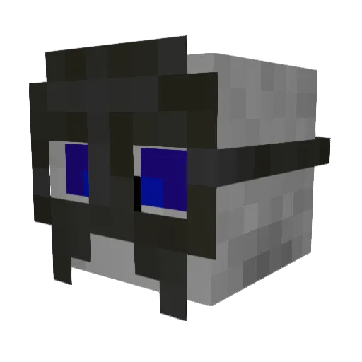 glamdring136 Minecraft avatar head, 3D render