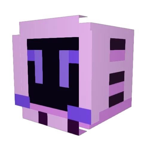 glaz_popolz Minecraft avatar head, 3D render