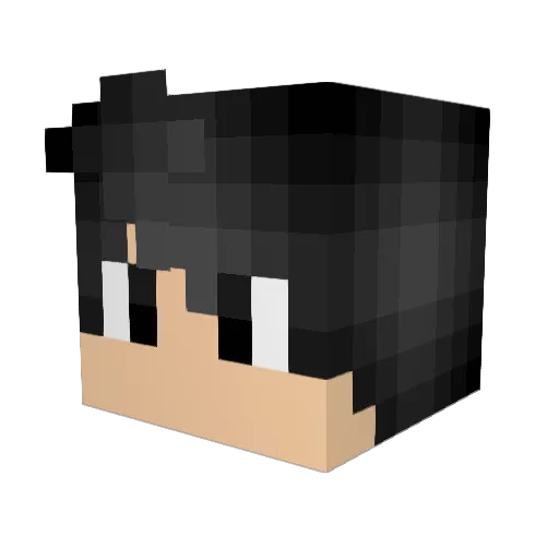 gldc27 Minecraft avatar head, 3D render