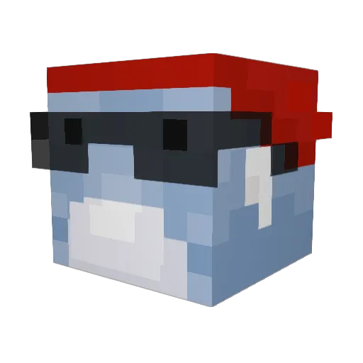 gldndragon00 Minecraft avatar head, 3D render