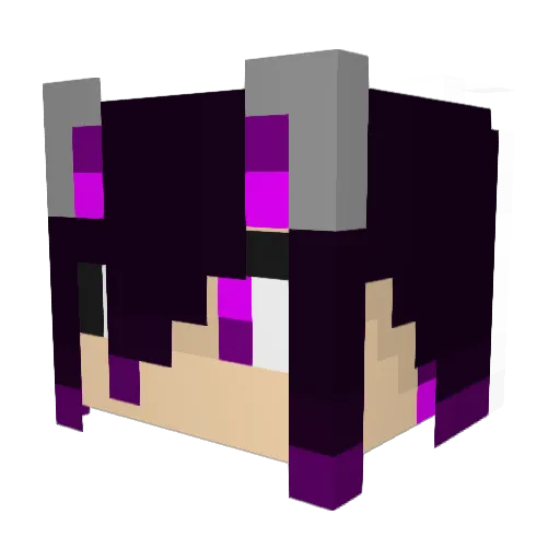 glenlok Minecraft avatar head, 3D render