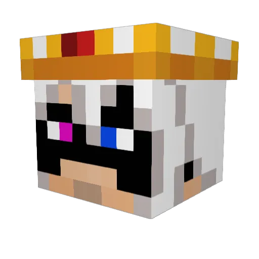 glennboy2002 Minecraft avatar head, 3D render