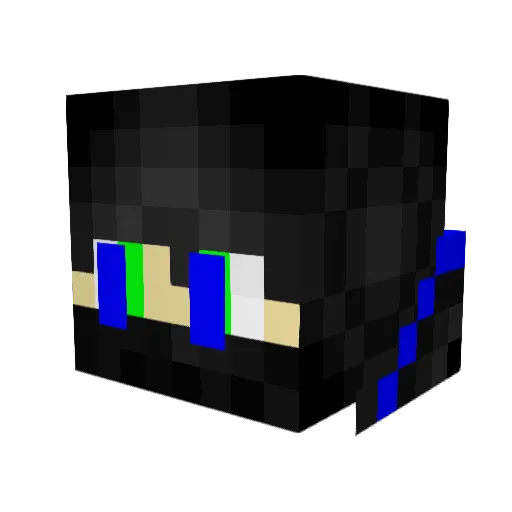 glennsp123 Minecraft avatar head, 3D render