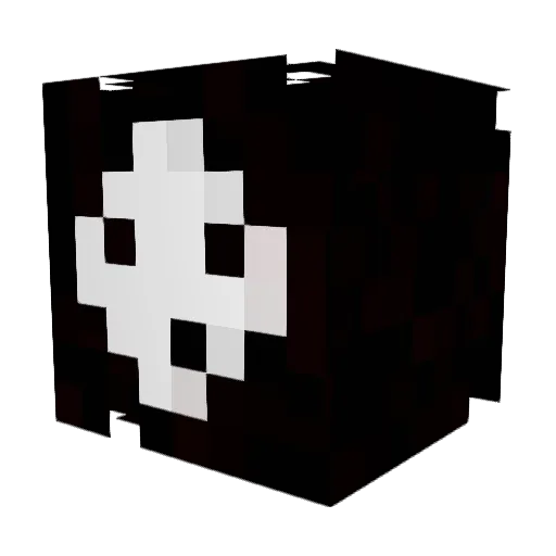 glgrmm Minecraft avatar head, 3D render