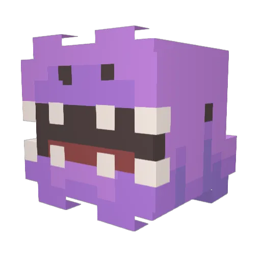 glittercl1tt Minecraft avatar head, 3D render