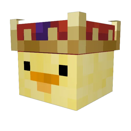 glix_808 Minecraft avatar head, 3D render