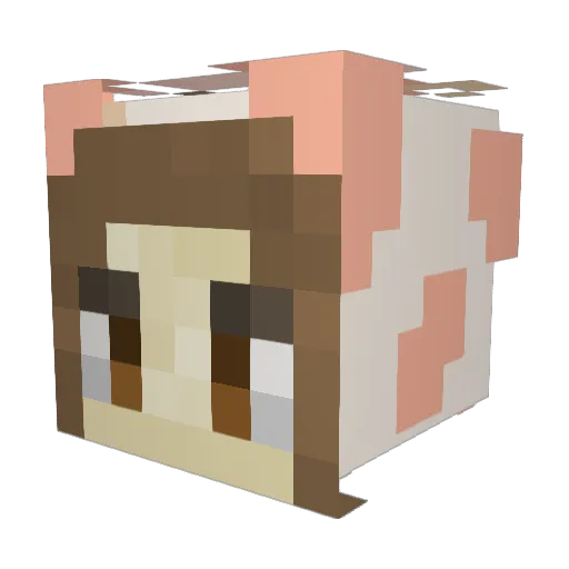 glizzyanator Minecraft avatar head, 3D render