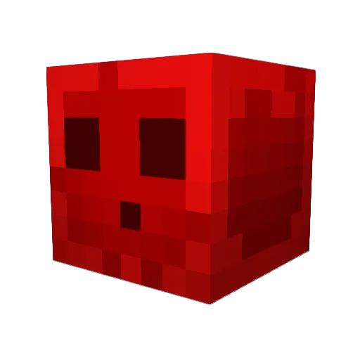glm117 Minecraft avatar head, 3D render