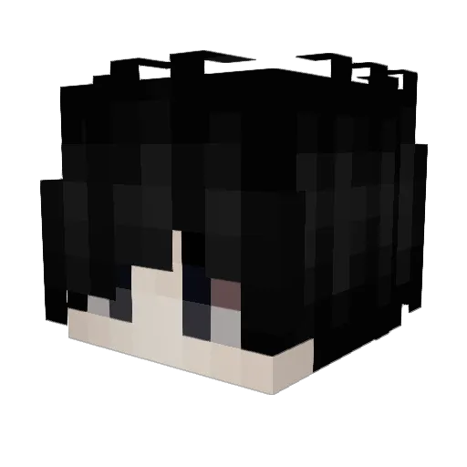 glockboss Minecraft avatar head, 3D render