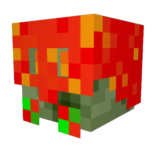 glodorfallreach Minecraft avatar head, 3D render