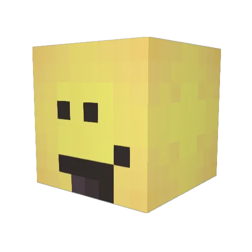 gloribomb Minecraft avatar head, 3D render